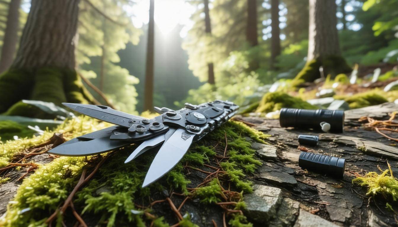 Multi-tool in forest