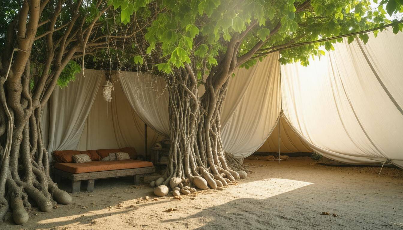 Natural vs. man-made shelter