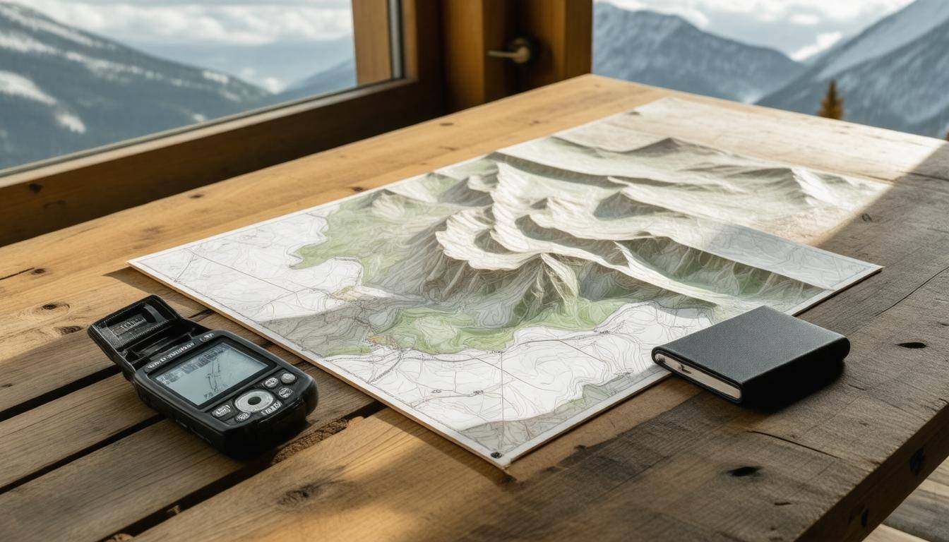 Navigational tools displayed