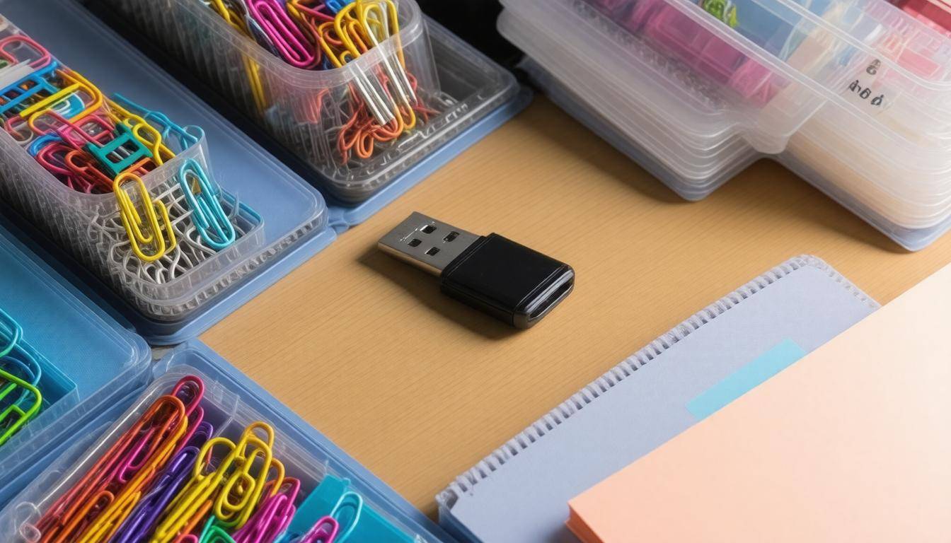 Organized USB Drive