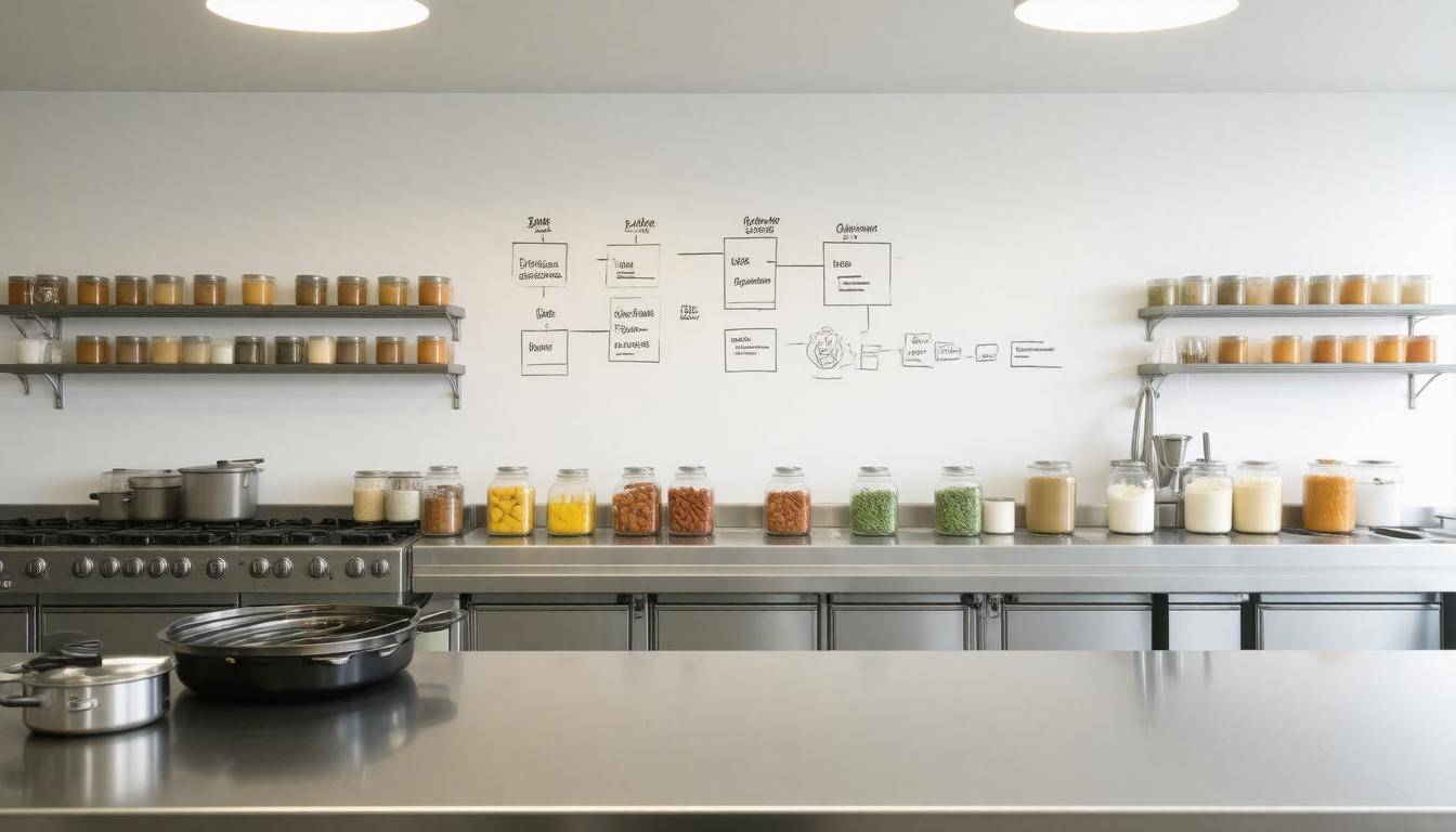 Organized community kitchen