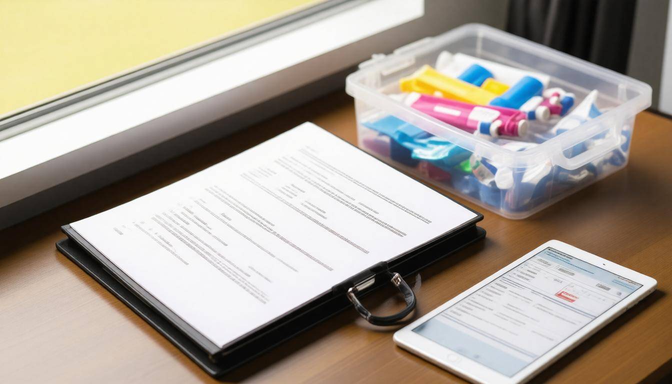 Organized emergency documents