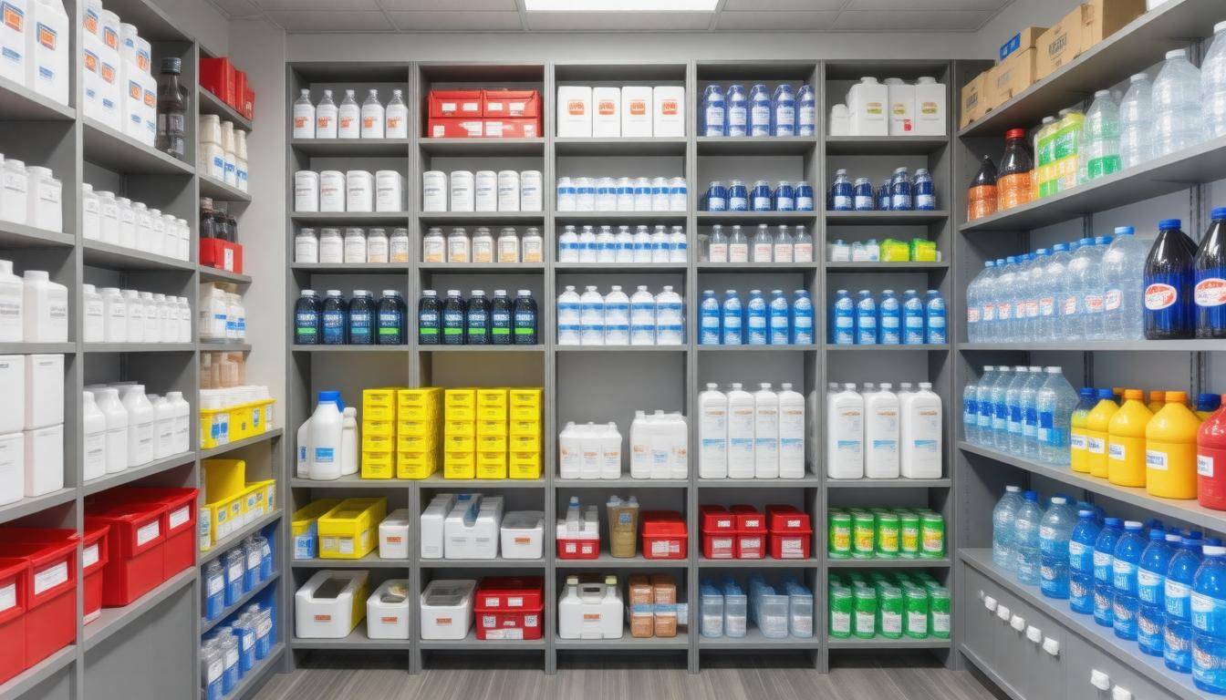 Organized supply storage