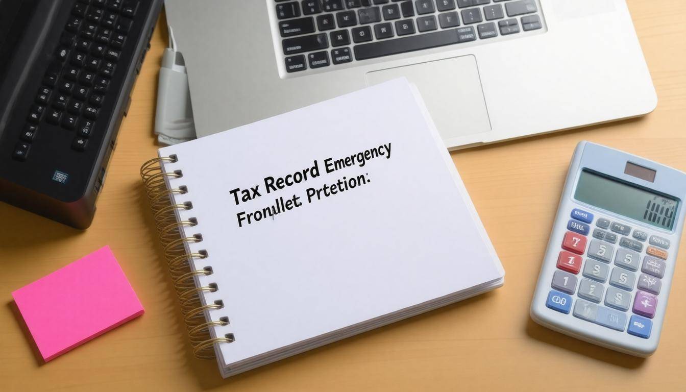 Organized tax documents