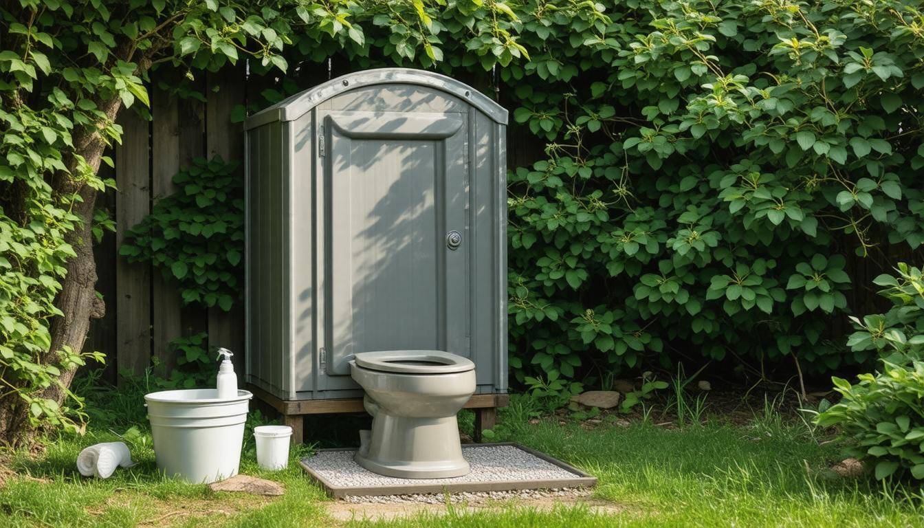 Practical portable toilet