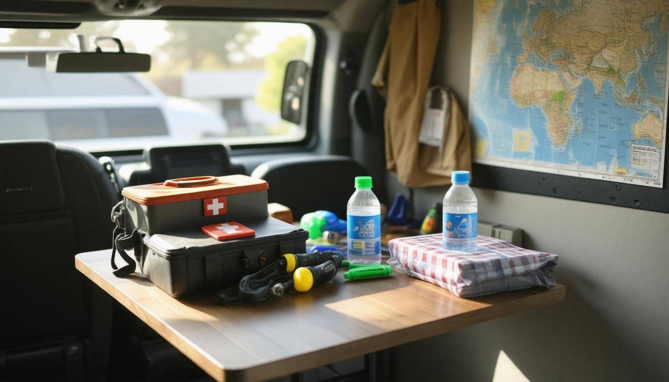 Prepared RV emergency kit