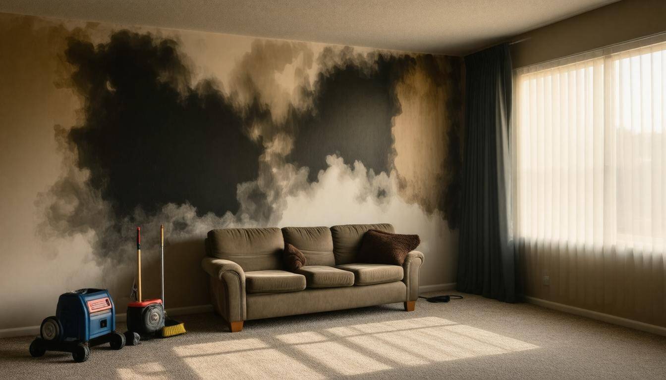 Restoration of smoke damage