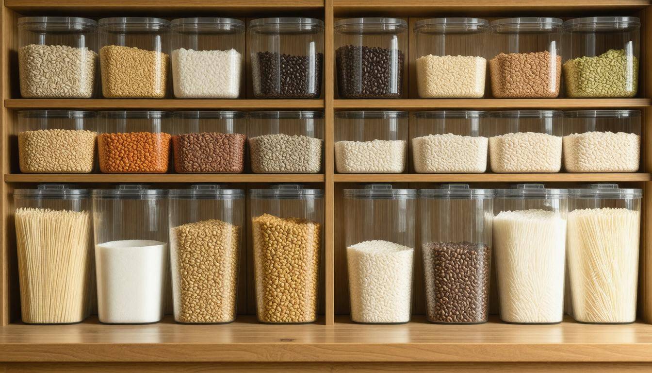 Rice storage instructions