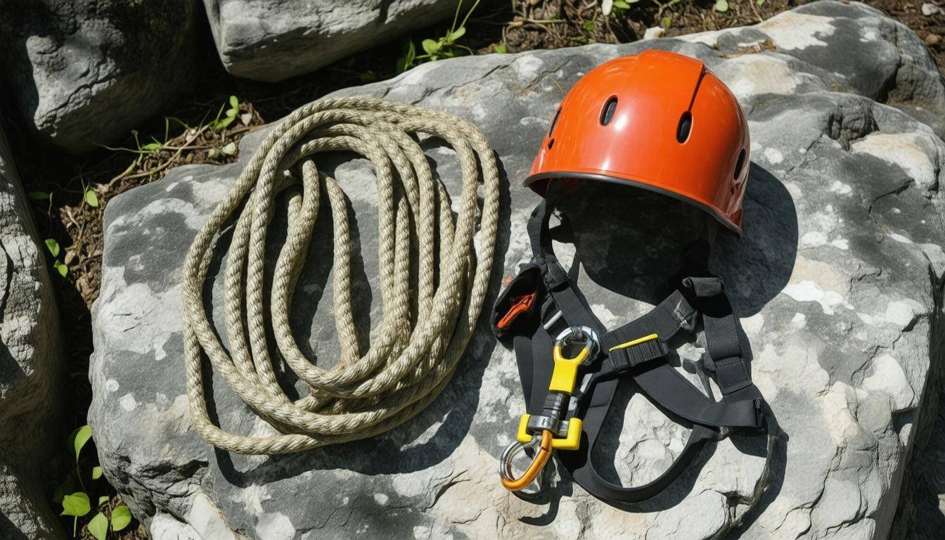 Rope rescue equipment arrangement