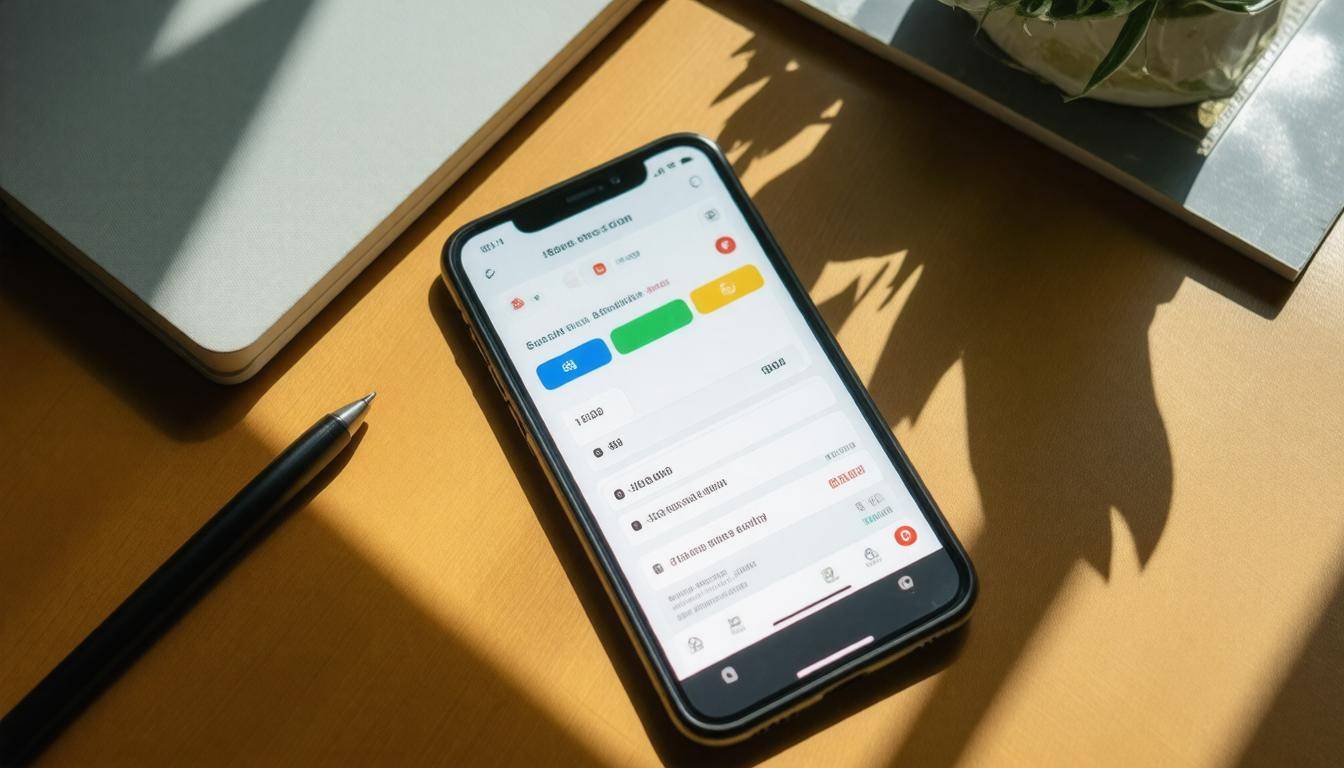 Secure mobile banking interface