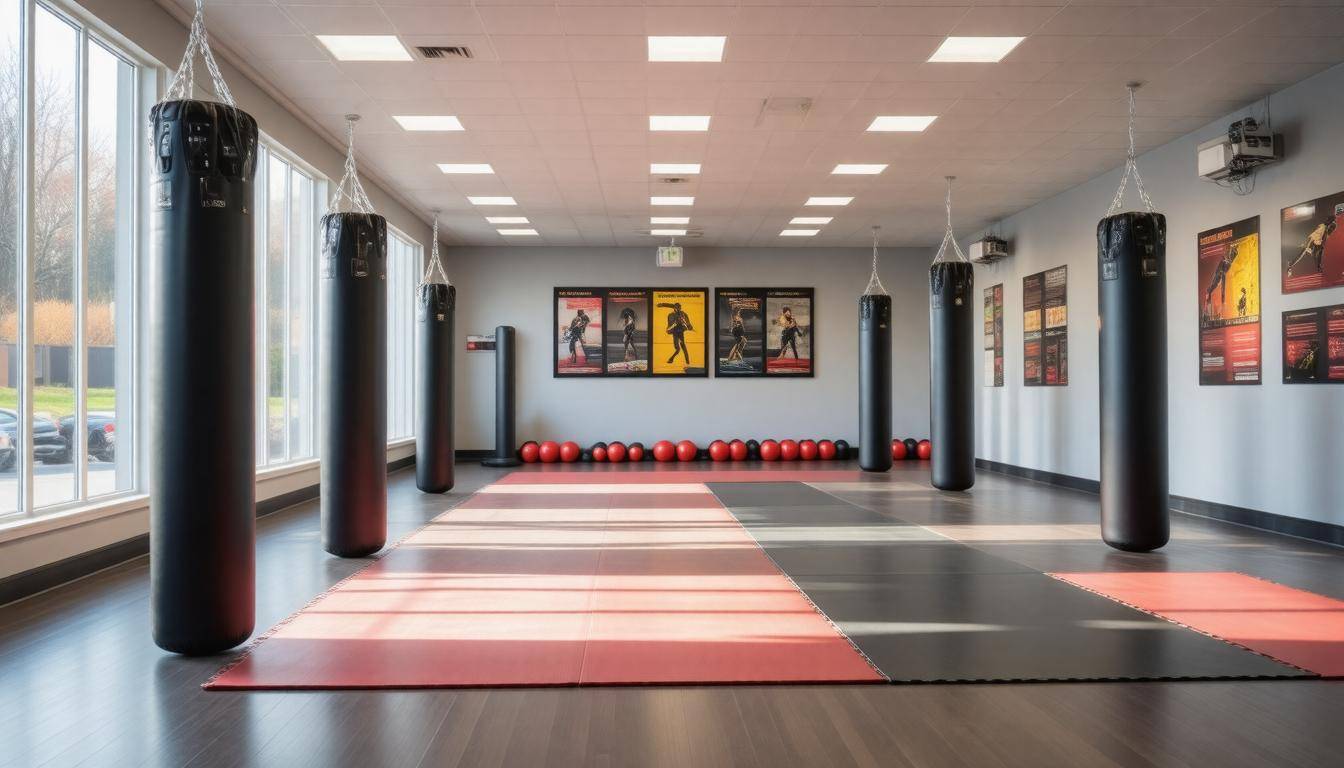 Self-defense training room
