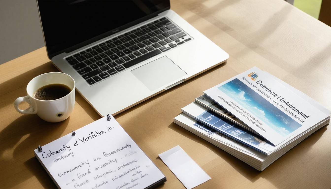 Serene research workspace