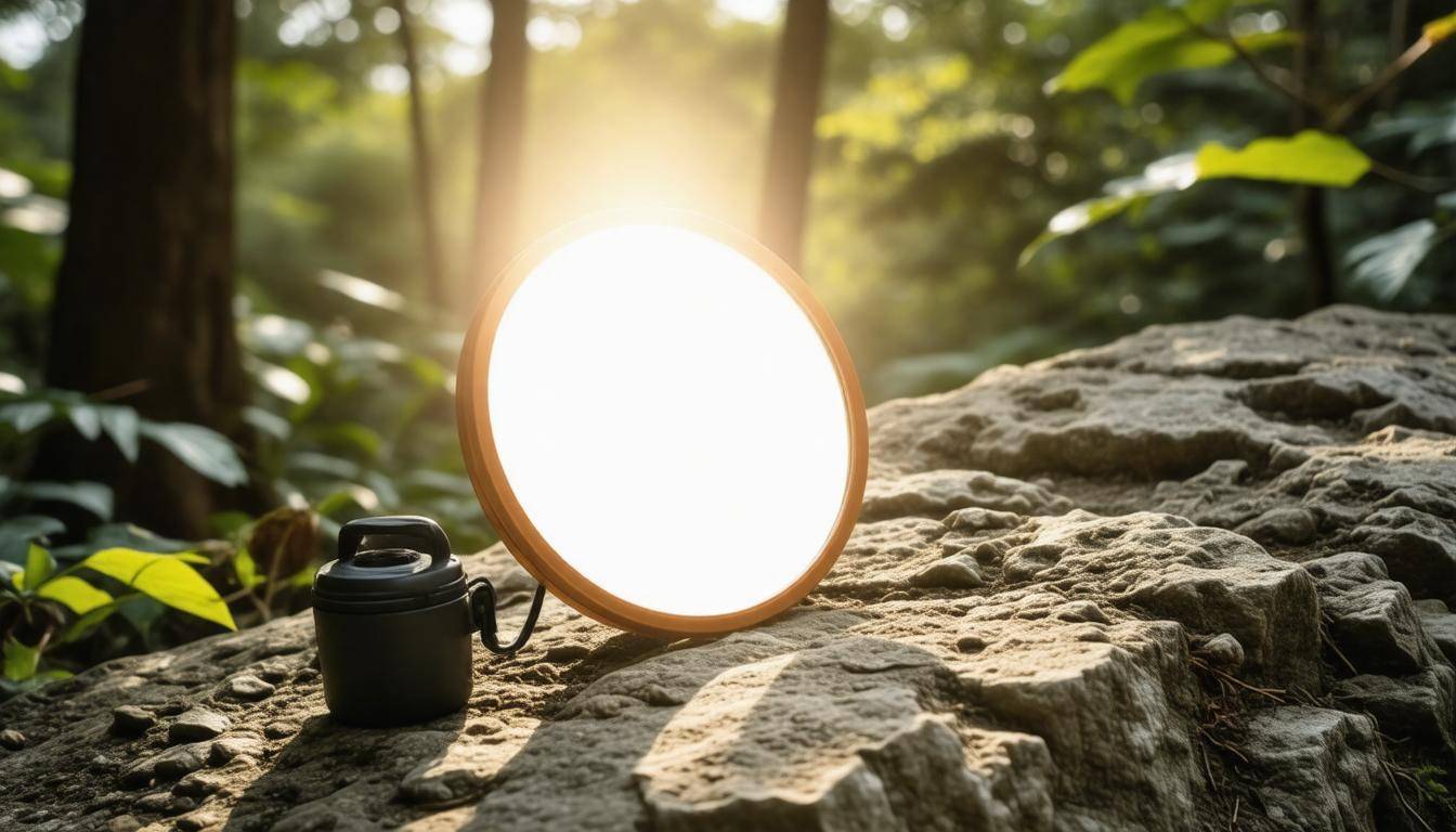 Signal mirror in nature