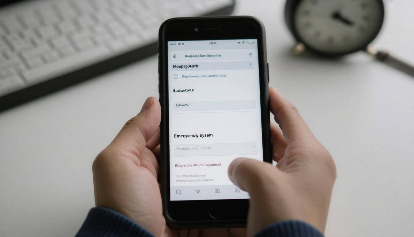 Smartphone registration form