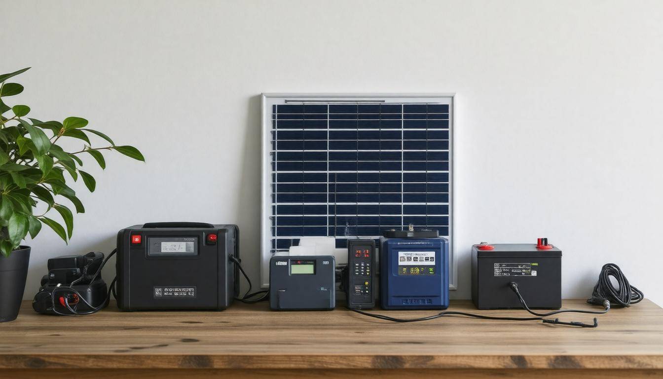Solar backup system setup