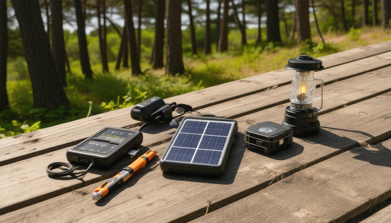 Solar tool kit displayed