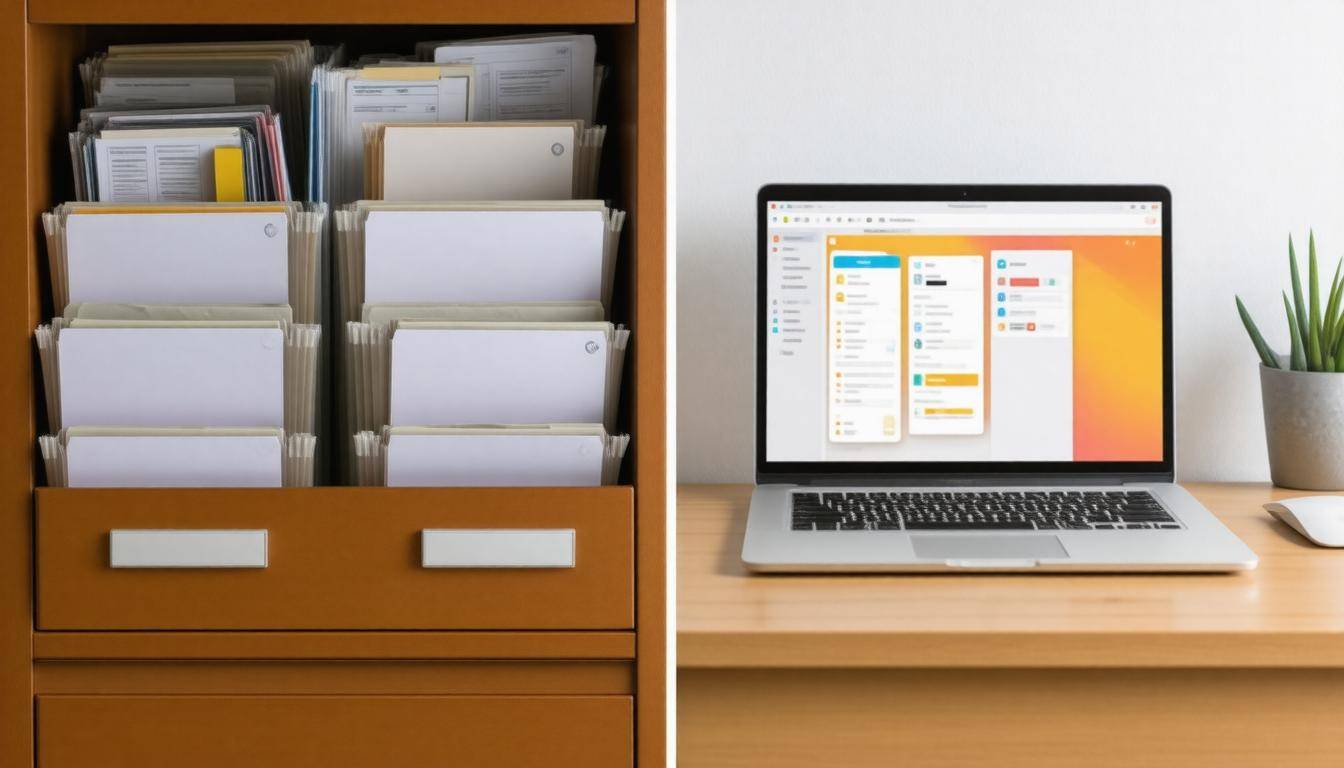 Storage comparison illustration