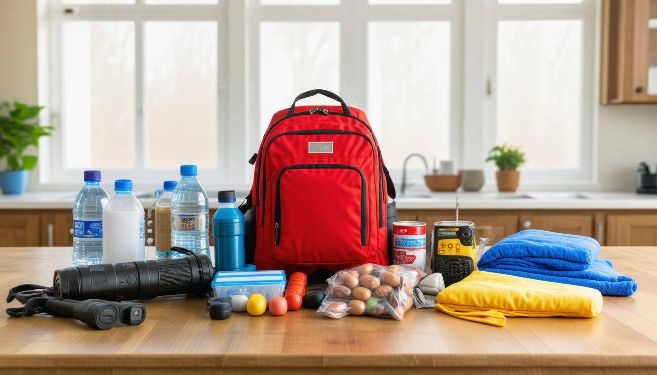 Tornado safety supplies