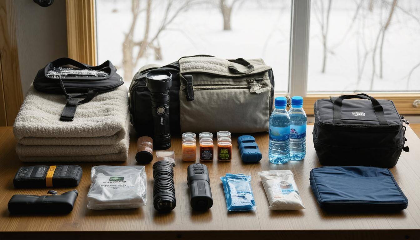 Winter emergency supplies