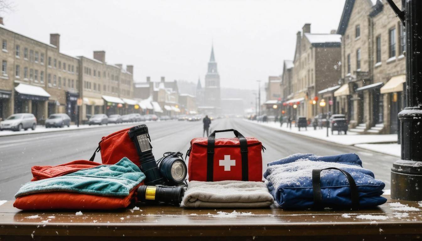 Winter emergency supplies